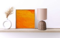 Keramik-Tischleuchte "FOLIO" braun, Tischlampe aus Keramik in Braun, mit E14-Fassung, für Esszimmer, Wohnzimmer, Diele oder Büro, 27,50cm hoch