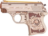 3D wooden puzzle mini gun, robotime, LQ502, 14.5x4x10.8 cm