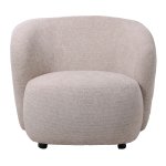 Aphrodite Cream Fauteuil Legacy 15 Dove Fabric