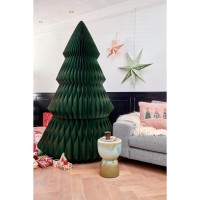 Decoratie Kerstboom - H212 x Ø120 cm - Papier - FSC Mix - Groen