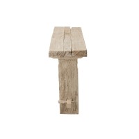 J-Line Console Brut Gerecycleerd Hout White Wash