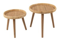 J-Line table Lurne - wood - natural