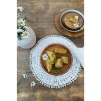 De Seagrass Shell Placemat - Wit