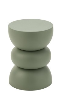 J-Line side table Lise - iron - green