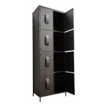 Acalia Brown Cabinet 8 Doors