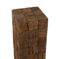 J-Line sokkel - hout - naturel - large