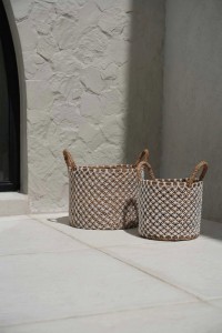 The Crossed Stitched Macrame Basket - S