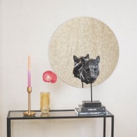 Mirror - Round - Smokey Glass - 60x1x60cm