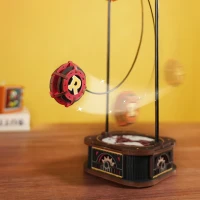 Robotime, 3D Houten Puzzel, Sky Captain DIY Pendulum, MCD01 14,5x17x31,5cm