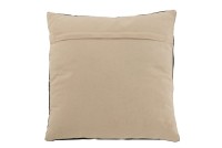 J-Line cushion Graphic Drawing 1 - cotton - black