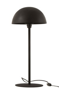 J-Line table lamp Mushroom - metal - black