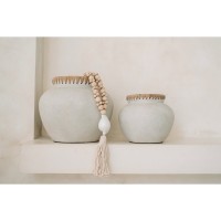 De Kubu ketting - natuurlijk wit