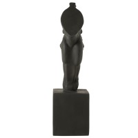 J-Line Paard Op Voet  Magnesiumoxide Zwart Large