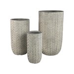 Suguna Grey Round Magnesium Pot Square High SV3