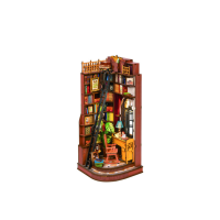 Robotime, DIY Book Nook, Silent Corner Study, TGE02, 11,8x11,8x24,9cm