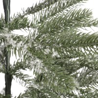 Black Box Trees Brewer Kunstkerstboom in Jute - H45 x Ø36 cm - Frosted Green