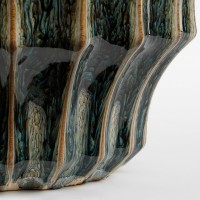 Pippa Vase - H33 x Ø27 cm - Ceramic - Green