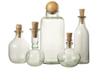 J-Line Vase carafe - decanter - glass - transparent