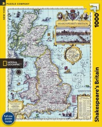 New York Puzzle Company Shakespeare's Britain - 1000 pieces