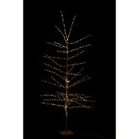 J-Line Kerstboom Kaal+ Led Metaal Wit