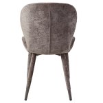 Thor Mocca Dining Chair Aphrodite Fabric Leg