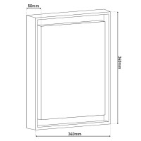 LED outdoor wall light IP54 "Mio" s:34cm