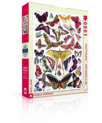 New York Puzzle Company Butterflies~Papillons - 1000 pieces