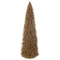 J-Line decoratie Kerstboom - theeboomhout - naturel - large