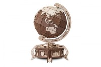 Eco Wood Art 3D Mechanical Puzzle Globe Brown, 389, 32.x32x50.5cm