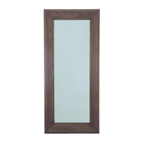 Nicka Brown Mango Wood Rectangle Mirror S