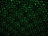 Laser outside spy with projector, skewer made of plastic, colorful, with integrated LED, spotlight for outside