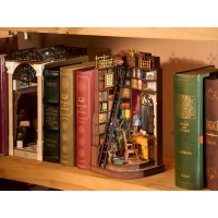 Robotime, DIY Book Nook, Silent Corner Study, TGE02, 11,8x11,8x24,9cm
