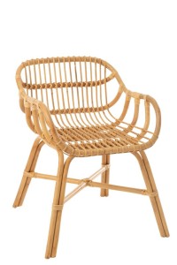 J-Line chair Ana - jute - natural