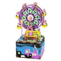 3D Puzzle music box Ferris Wheel AM402 10×7.6×16.8 cm