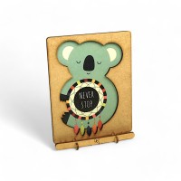 Pop -up art - Andy Westface - Never Stop Dreaming - (Koala) - Komoni - AW9