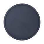 Wiktor Brown MDF Round Wallpanel Swirl Carved S