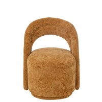 J-Line stoel Accent stoel - textiel - oker