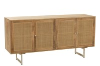 J-Line Rattan Mangohout Dresser Natural
