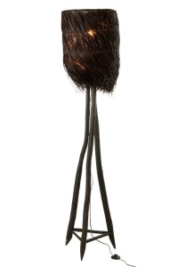 J-Line lamp Branches Arthur - wood - brown - large