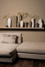 Cavinn White Matt Ceramic Bottle Vase S