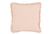 J-Line cushion Board Long - cotton/linen - pink