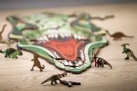 Eco Wood Art Wooden Jigsaw Puzzle T-Rex Size L, 1829, 56,5x34,5x0,5cm