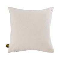 Helenor Natural Square Cotton Cushion Flowers