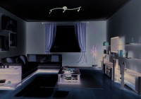 3 LED wall and ceiling spots "Mestre"