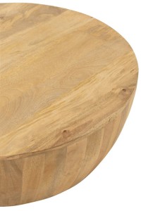J-Line Coffee Table Camille Mango Wood Natural