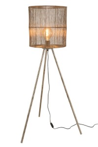 J-Line standing Lamp Antique - metal - brown - large