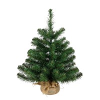 Alpine Kunstkerstboom in Jute - H60 x Ø51 cm - Groen