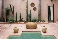 The Hyacinth Pouffe - Natural - M