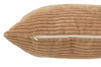 J-Line cushion Stripe - textile - caramel