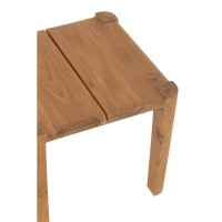 J-Line Bijzettafel Bruce Teak Naturel